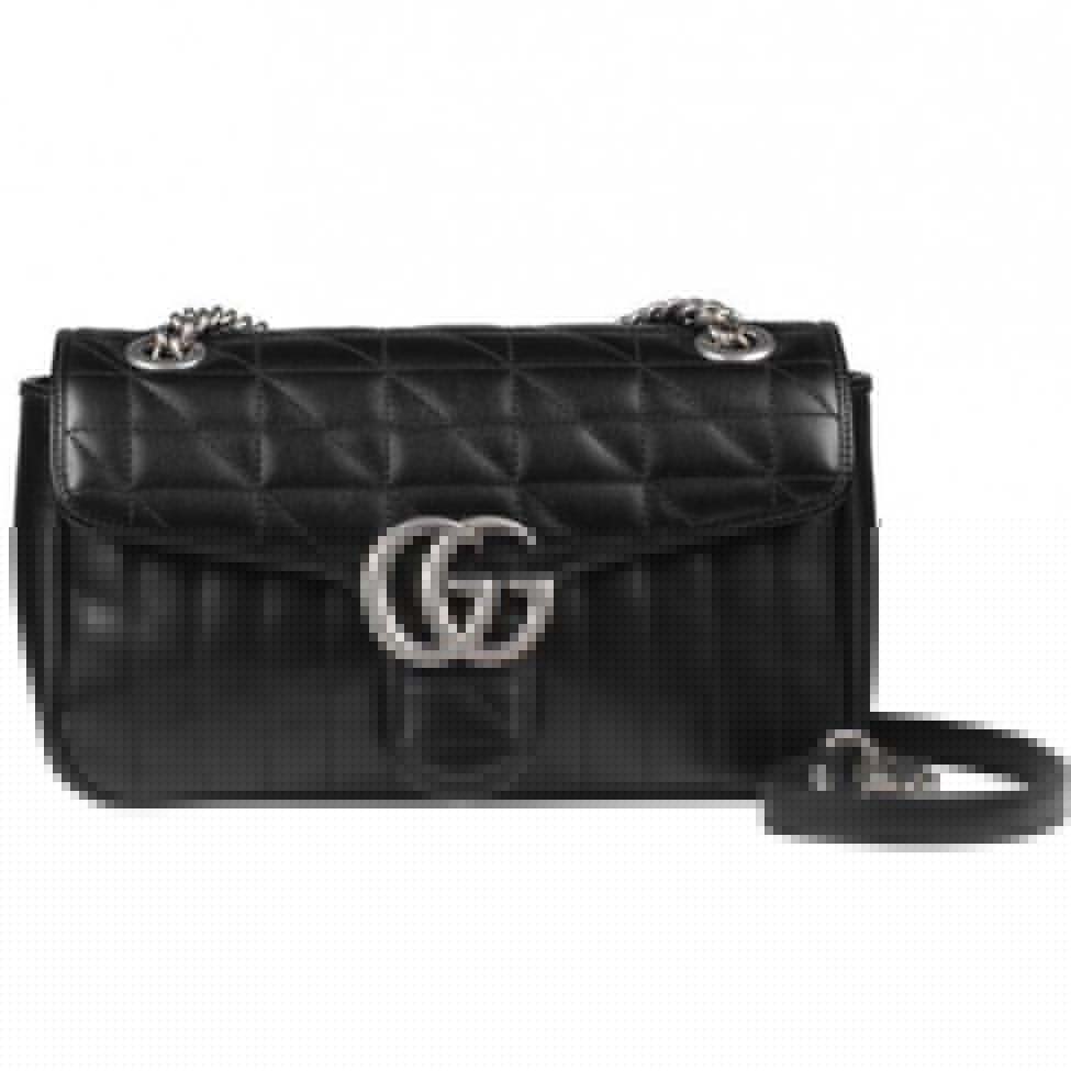 G*u*i gg marmont small shoulder bag ‎443497    (26*15*7cm)